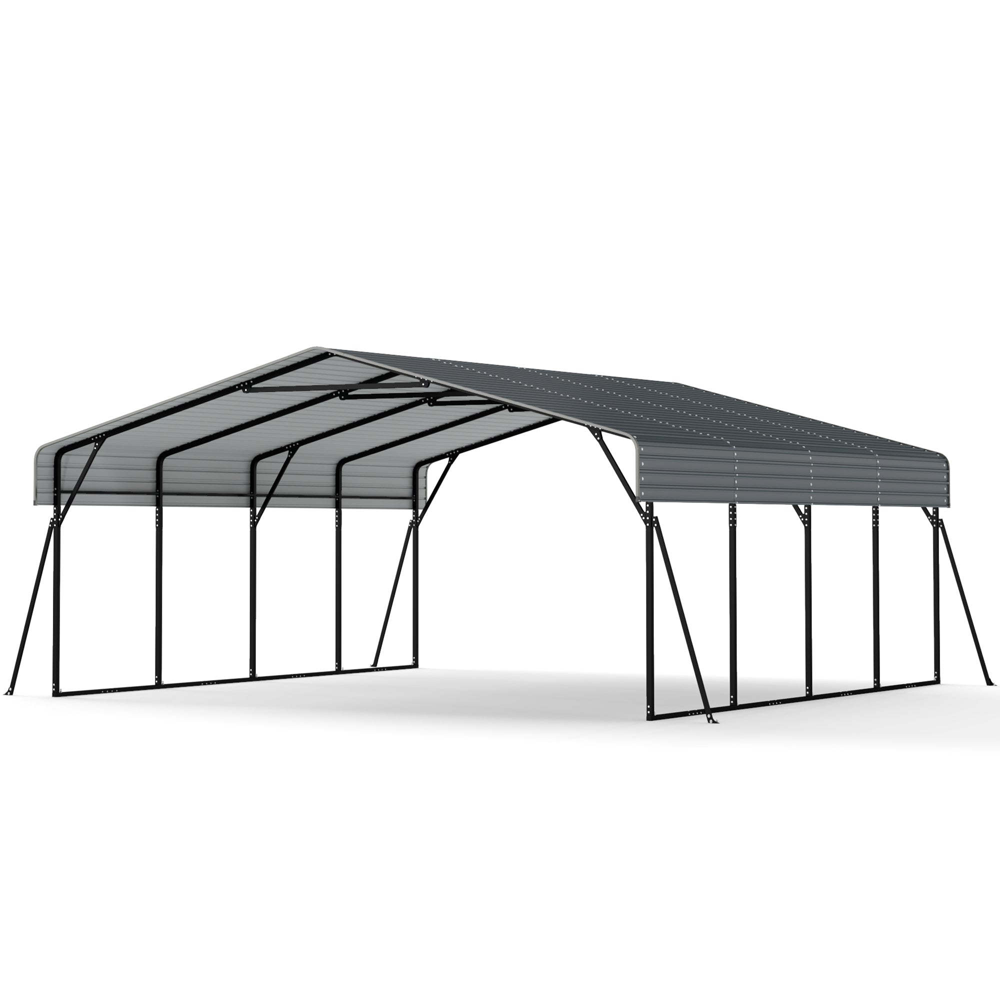 20x20 Color Tile Roof Carport Secondary image