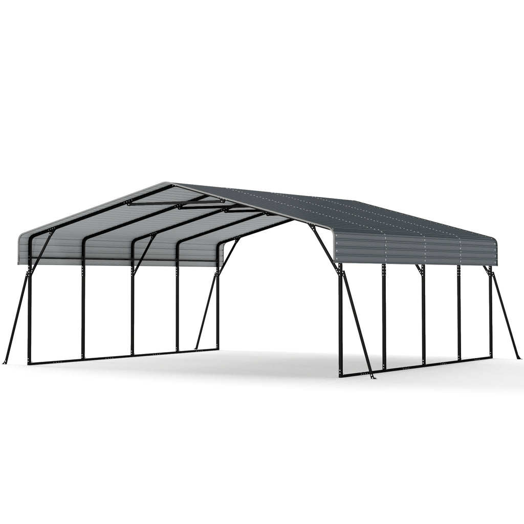 20x20 Color Tile Roof Carport